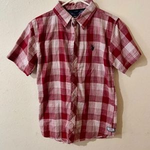 Youth Boys Short Sleeve U.S. Polo